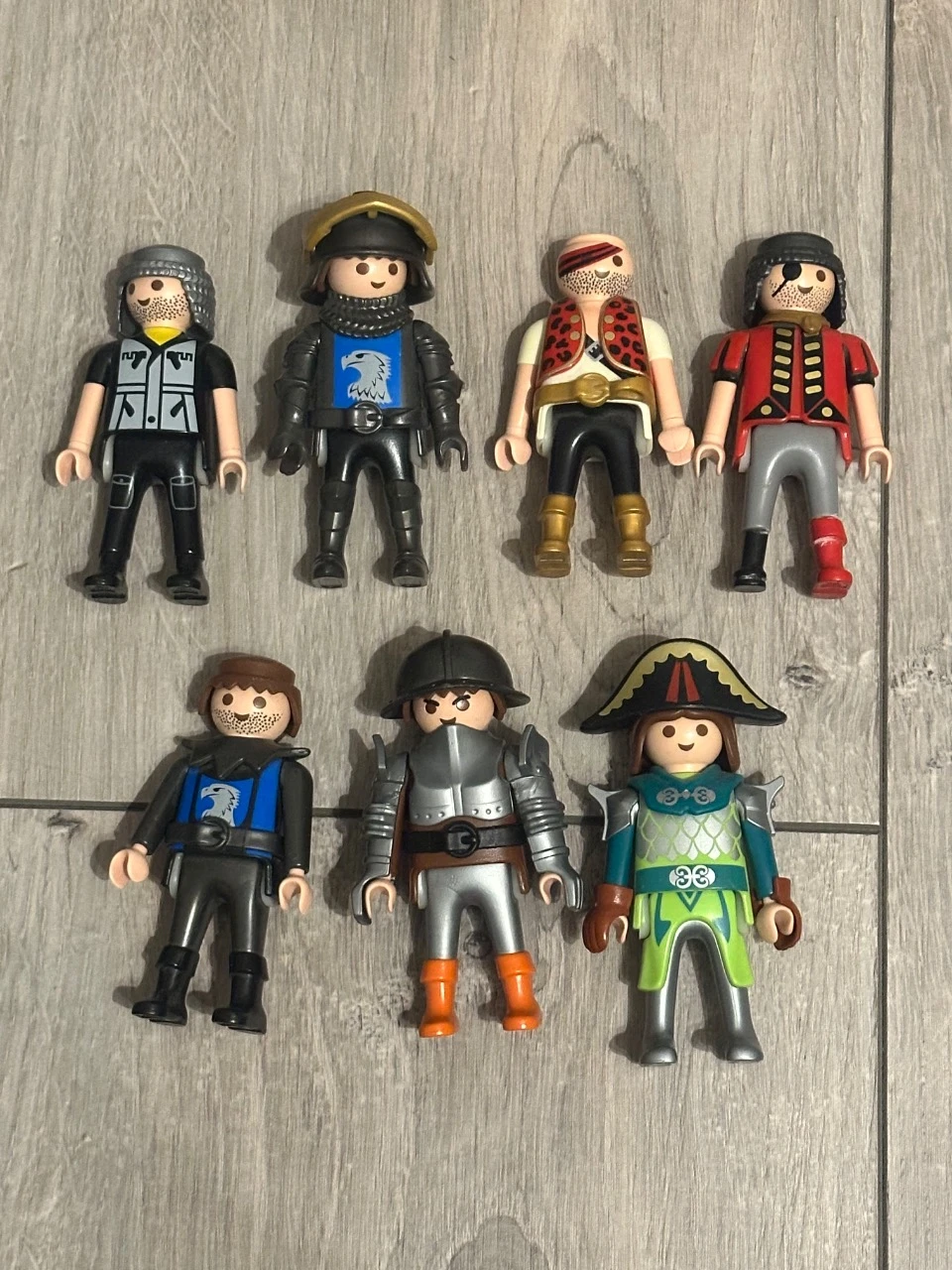Lote Playmobil Dragão preto gigante + cavaleiro a cavalo, 7 personagens, acessórios – photo 6